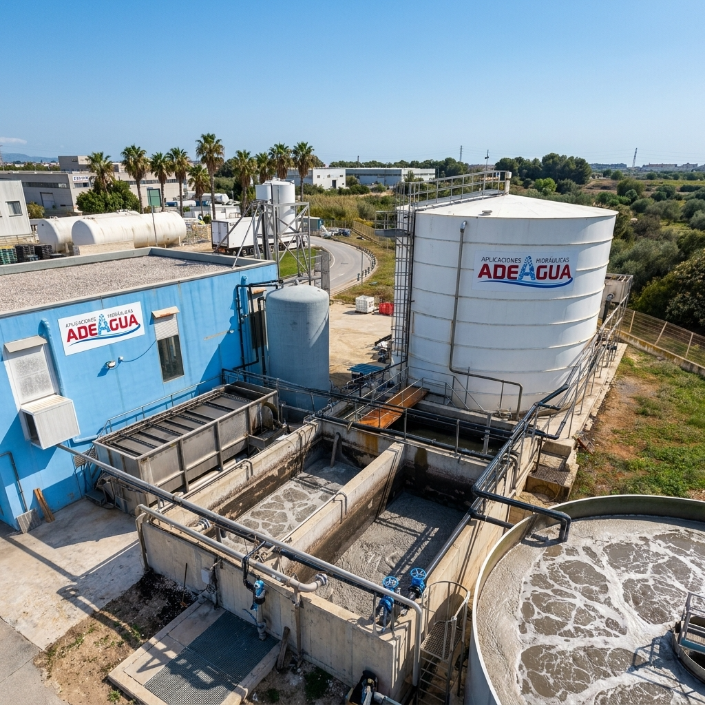 Sistema DAF agua industrial sector alimentario en Valencia